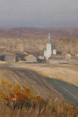 Вебер Яков Яковлевич. Осенний пейзаж